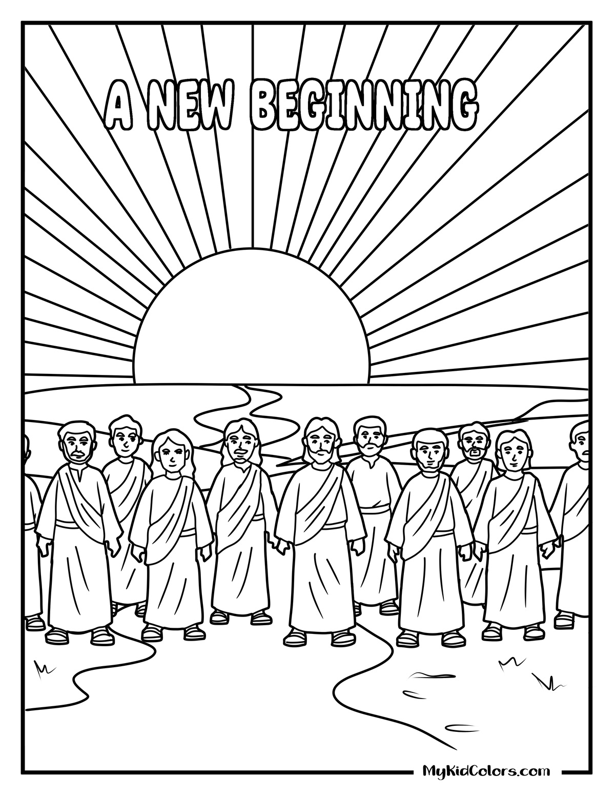 15 Jesus Calls His Disciples Coloring Pages That Teach Kids Purpose & Obedience