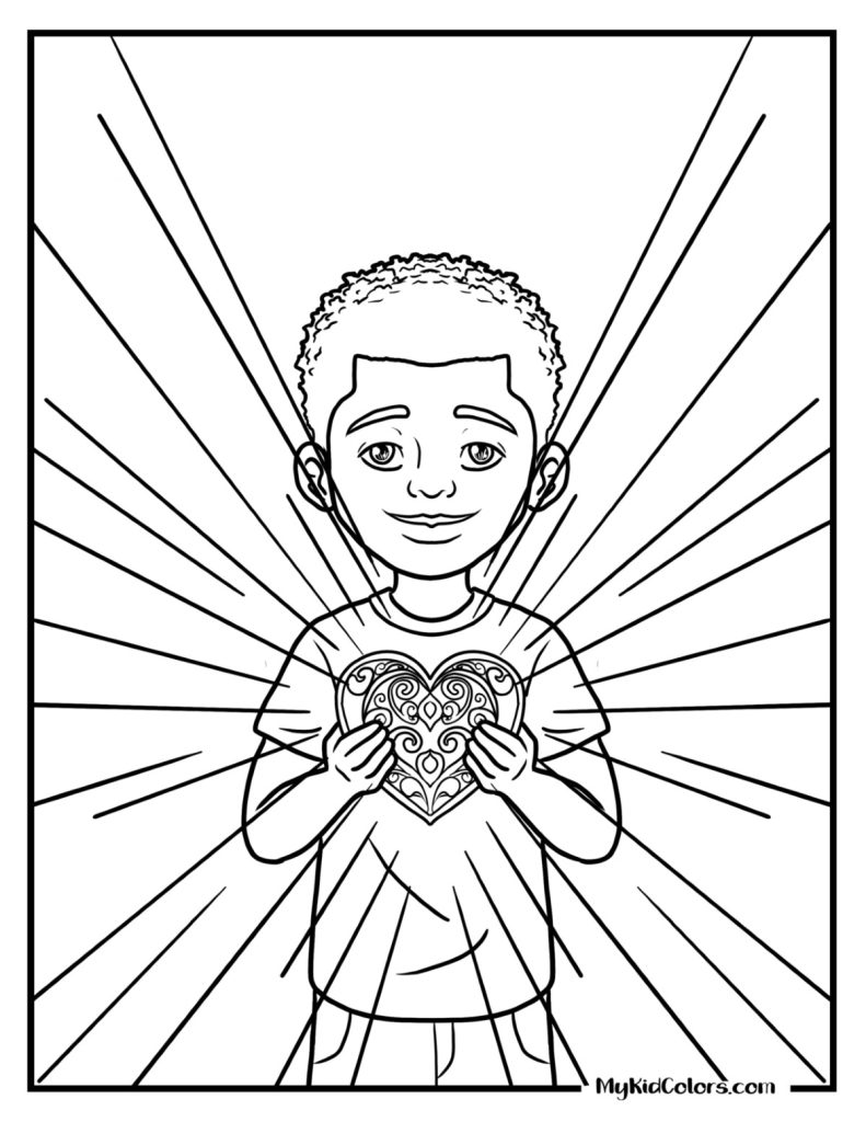 God Made Me Coloring Page – Page # 14