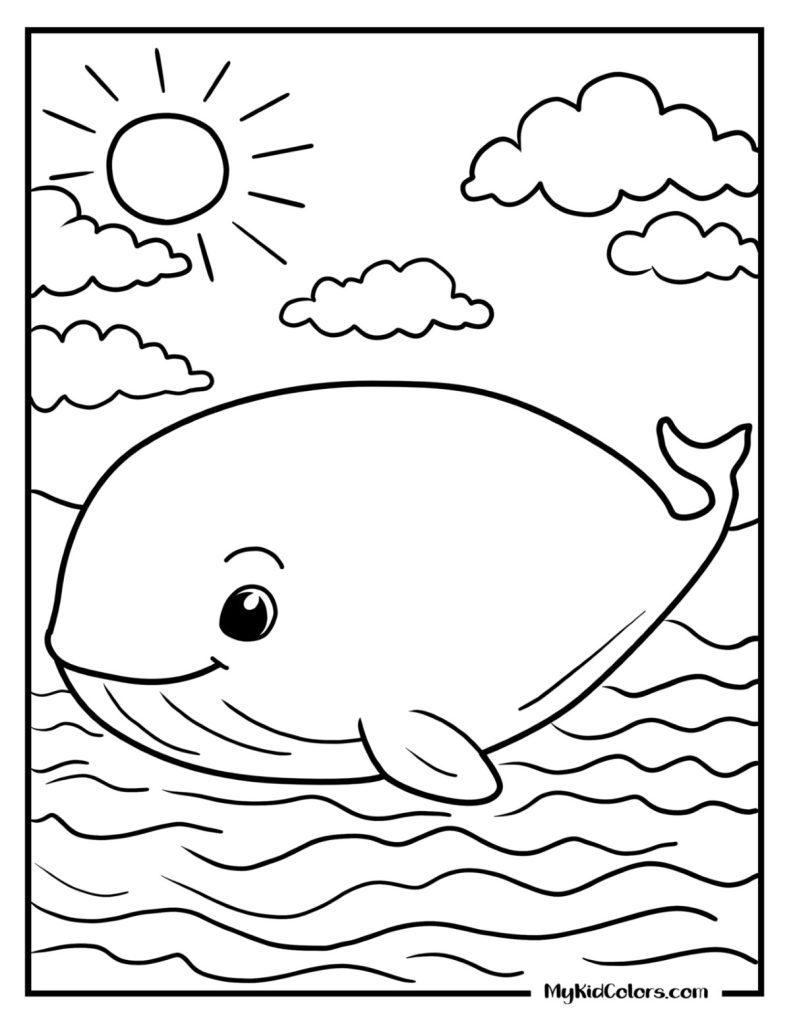 Jonah And The Whale Coloring Page – Page # 5