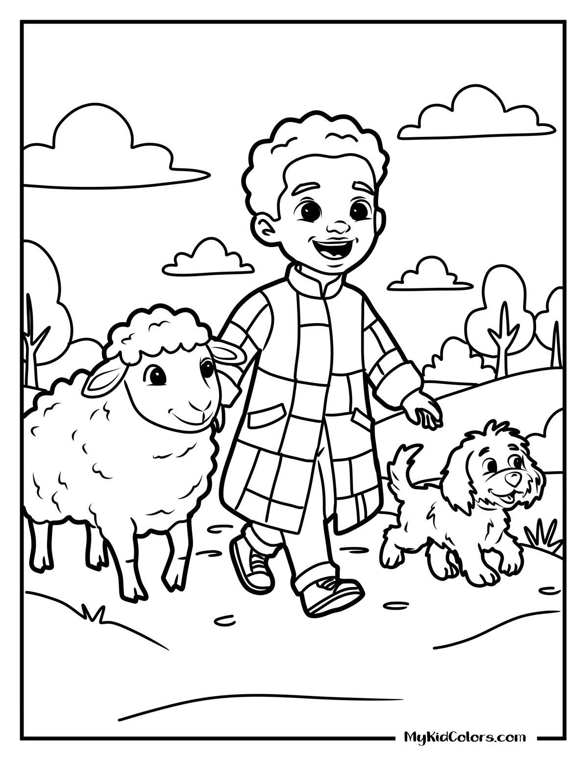 15 Free Joseph Coat Of Many Colors Coloring Pages That Celebrate Faith, Family & Belonging