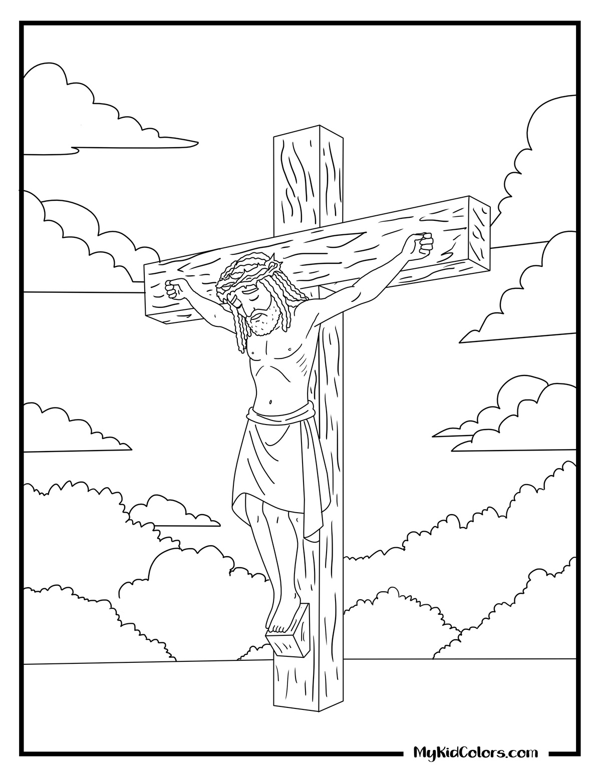 15 Free Jesus Dies for Us Coloring Pages That Gently Teach God’s Love
