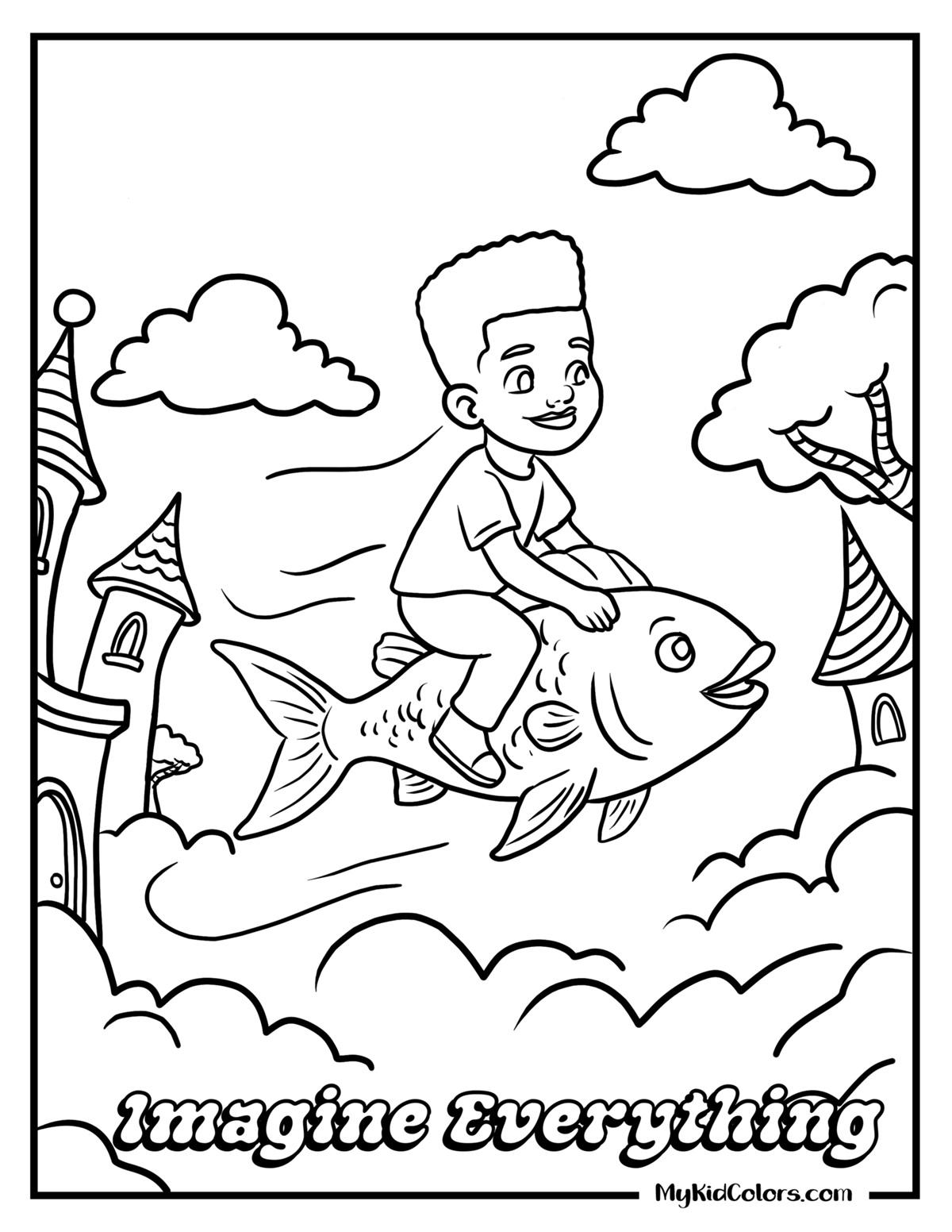 15 Dr Seuss Coloring Pages That Celebrate Imagination, Representation & Joy