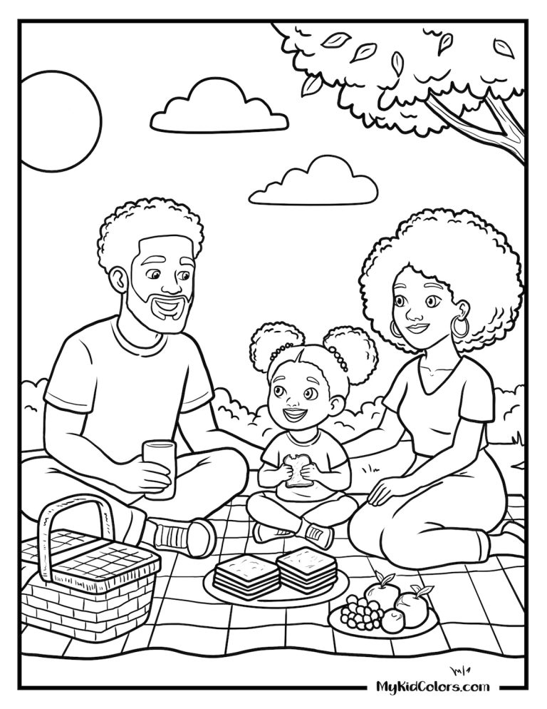 15 Free June Coloring Pages That Celebrate Summer Break & New Routines