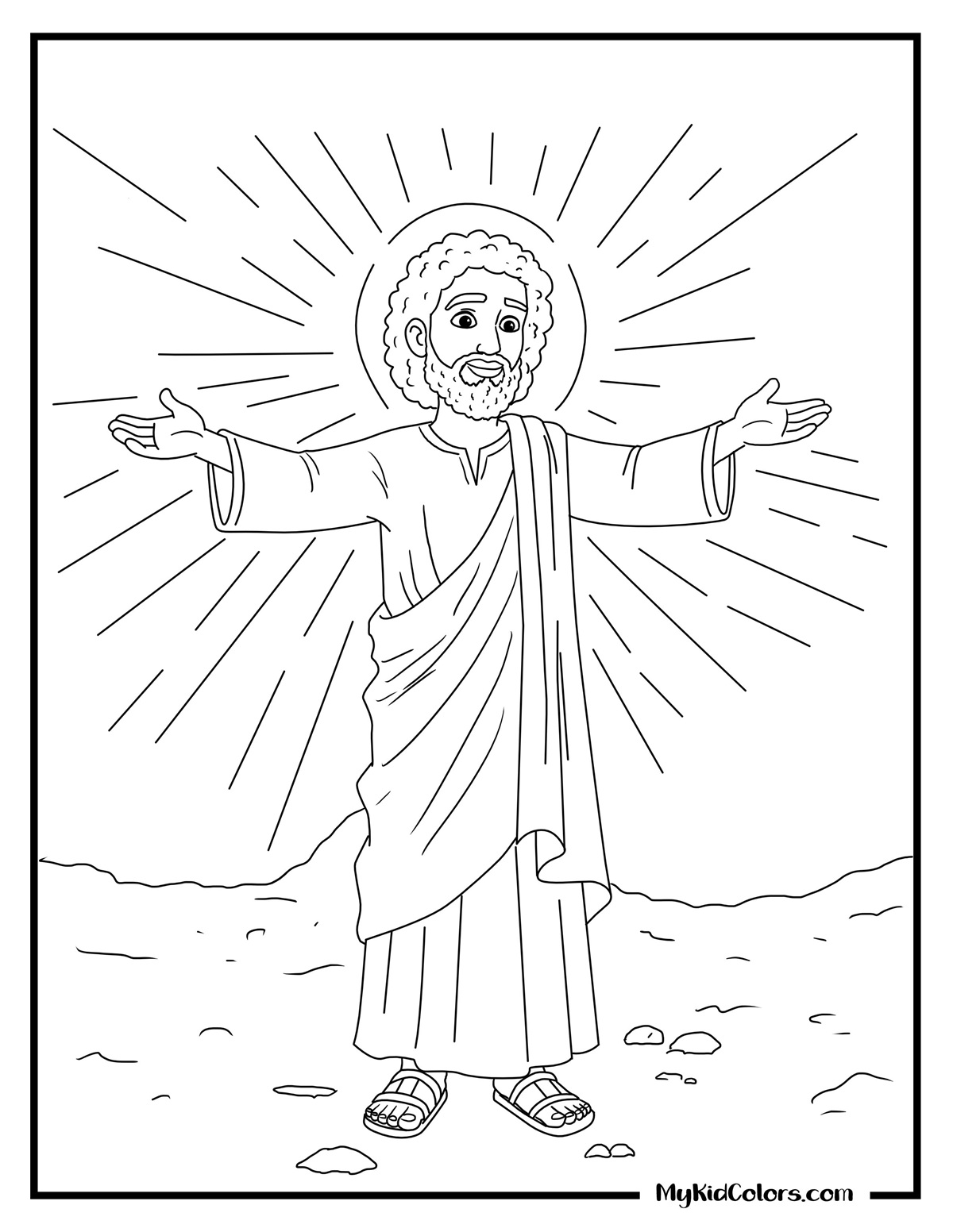15 Free Jesus Is Risen Coloring Pages That Celebrate Hope, Joy, and New Life