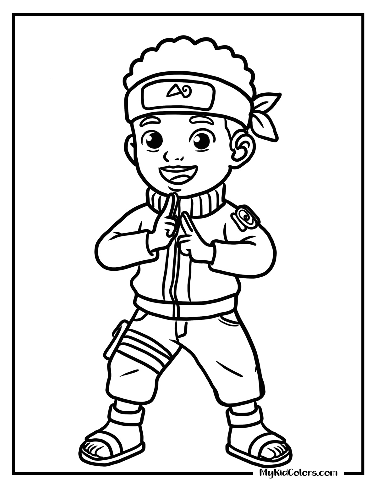 15 Naruto Coloring Pages That Teach Kids About Perseverance and Belonging