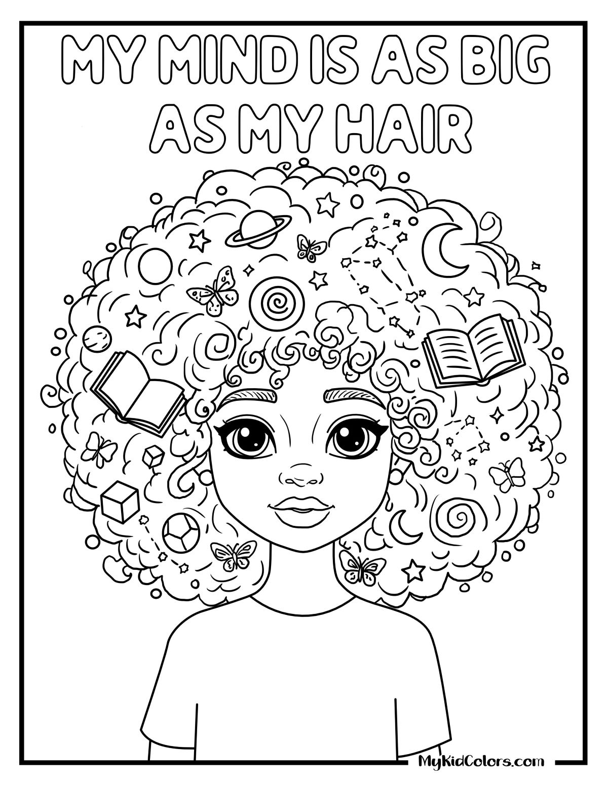 15 Crazy Hair Day Coloring Pages That Celebrate Self-Expression and Creativity