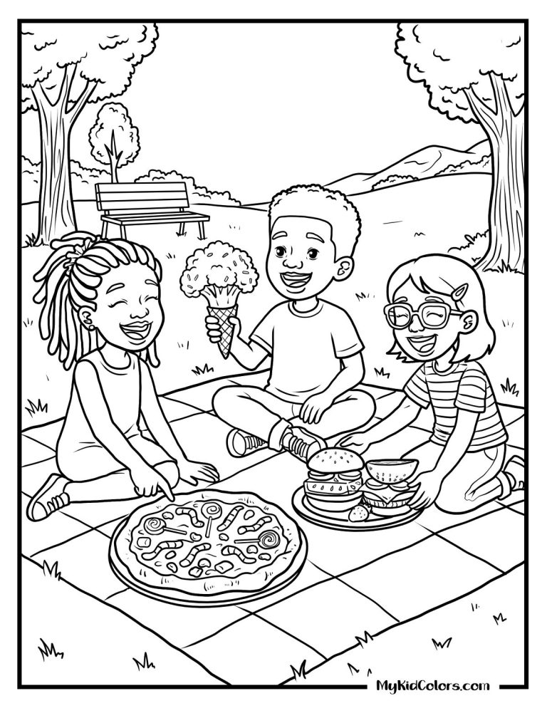 15 April Fools Coloring Pages That Help Kids Laugh, Think, and Create