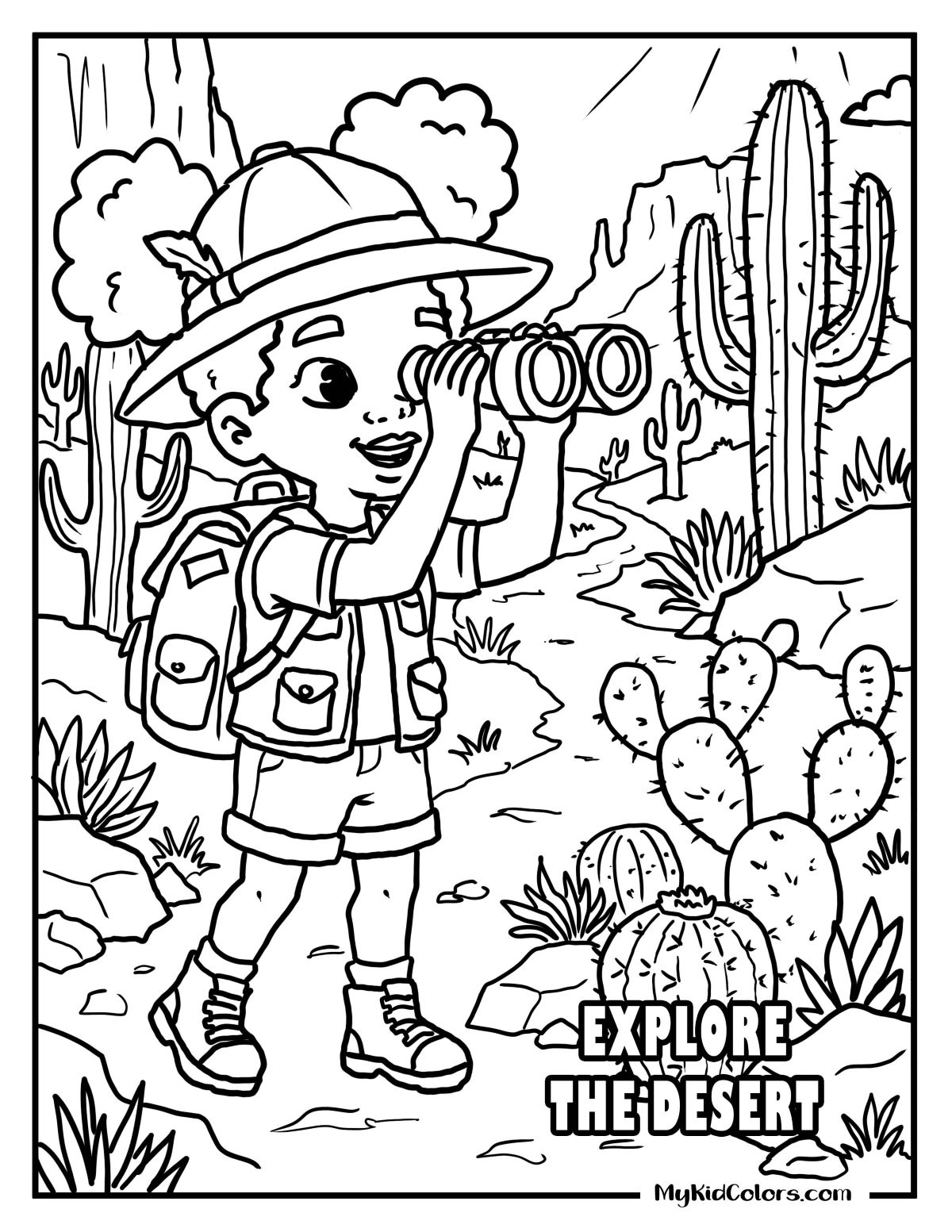 15 Free Habitat Coloring Pages Beyond Basic Animal Worksheets (Human ...