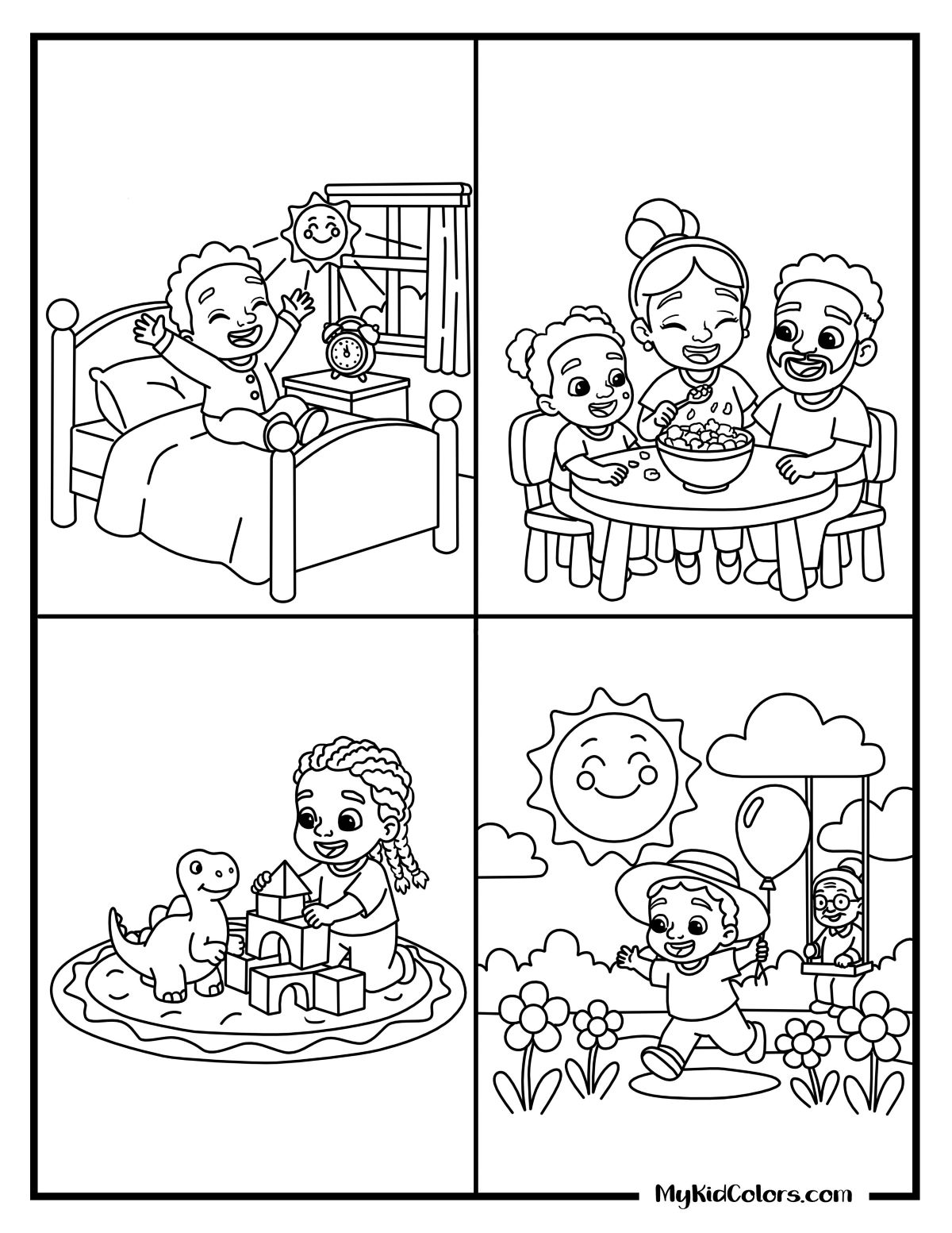 15 Free Toddler Coloring Pages Made for Tiny Hands and Big Personalities